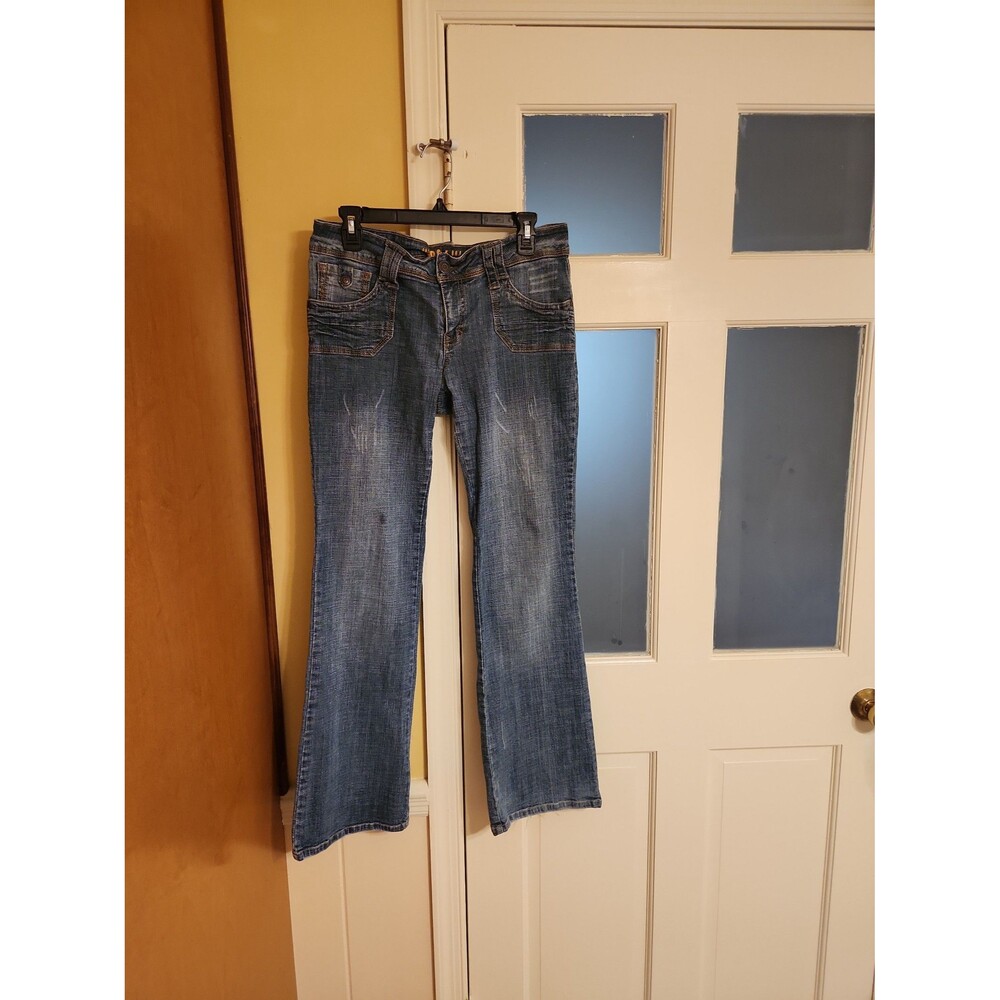 Hydraulic Jeans Women's Bootcut Jeans Distressed Style Size 13/14